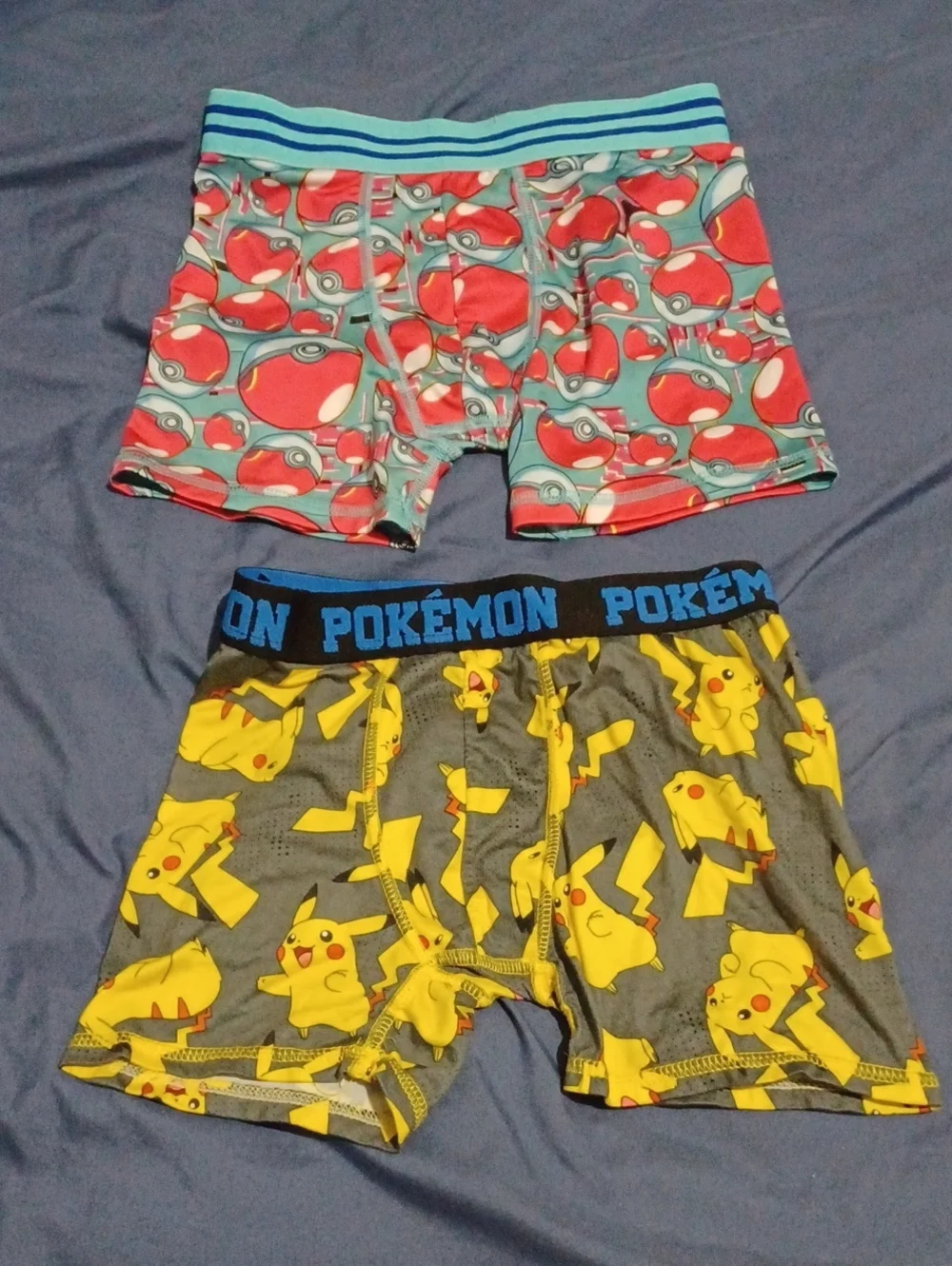 Bundle Of Pokemon Boxer Briefs Underwear For Boys - Size 8